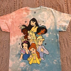 Disney Princess Tie-Dye Short Sleeve Tee